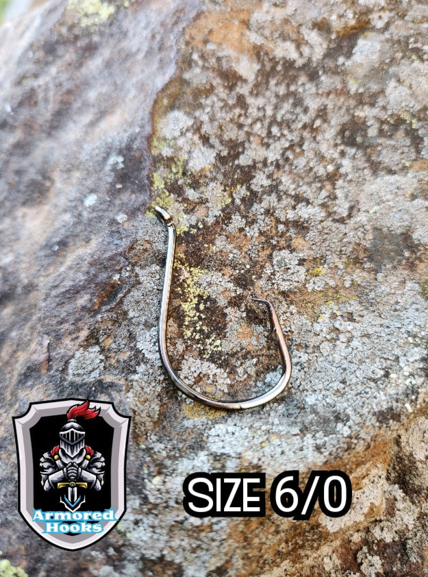 Premium 6/0 Offset Circle Hooks