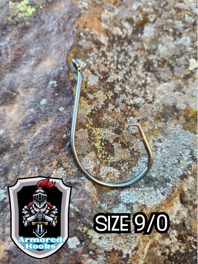 Premium 9/0 Offset Circle Hooks